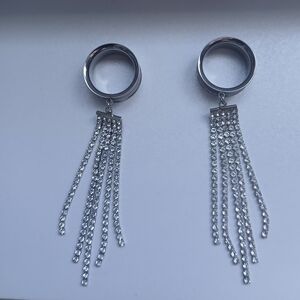 Elegant Silver Dangle Earrings
